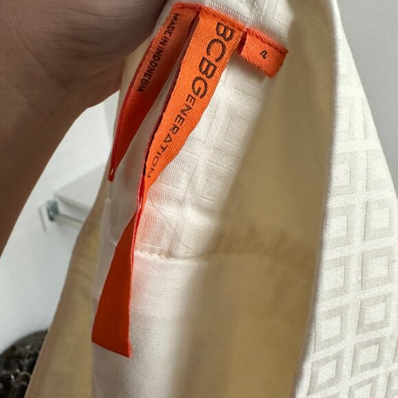 Vintage White Mini Skirt - Picture 3 of 3